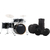 Tama MBS52RZS-PBK Starclassic Performer Shellkit Piano Black Set Incl. Fundas thumbnail 1