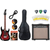 Ibanez GRX70QA-TRB Transparent Red Burst Starter Set thumbnail 1