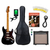 Jet Guitars JS300 Guitare Électrique Set Noir thumbnail 1