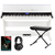 FunKey DP-88 II Digitalpiano wit Set met Keyboardbank, Koptelefoon en Pianoles thumbnail 1
