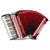 Alpenklang Pro accordeon III 72 M shadow red thumbnail 1