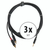 Pronomic Stage J3RC-3m Audiokabel 3,5mm Stereo-Klinke/Cinch 3m schwarz 3x Set thumbnail 1
