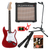 Rocktile Sphere Classic Electric Guitar Red thumbnail 1