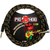 Pig Hog "Rasta Stripes" Câble Instrument 3m Coudé thumbnail 1
