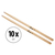 10 Paar XDrum Drumsticks 5B Nylon Tip thumbnail 1