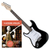 Rocktile Pro ST3-BK Guitarra Eléctrica Para Zurdos (Lefty) Negra + Escuela De Guitarra thumbnail 1