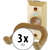 K&M 16220 Gitaarwandhouder Set Van 3 thumbnail 1