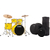 Tama IP52H6W-ELY Imperialstar Drumkit Electric Yellow Set inkl. Gigbags thumbnail 1