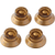 Gibson Top Hat Knobs Gold 4 pc. thumbnail 1