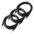 Pronomic Stage INST-10 Instrumentenkabel Klinke 10m schwarz 3x Set thumbnail 1