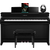 Yamaha CLP-845 PE Set de Piano Digital Polished Ebony thumbnail 1