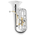 Classic Cantabile  KT-30SR MardiBrass Kunststoff Bb-Tuba Silber  - Retoure (Zustand: sehr gut) thumbnail 1
