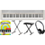 Casio CT-S1WE-76 Casiotone Keyboard Weiß Deluxe Set thumbnail 1