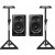Pioneer DJ DM-40D Nero Set Coppia thumbnail 1