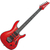 Ibanez JIVA10R-TRC Nita Strauss Signature E-Gitarre Torch Red thumbnail 1