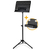 Classic Cantabile Orkestpult Geperforeerd Metaal Heavy zwart Set incl. Opbergbox thumbnail 1
