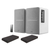 Sistema di Altoparlanti Edifier Studio R1280T WS 2.0 White ISO Set thumbnail 1
