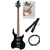 Rocktile Pro BB104-B BattleBone E-Bass Black Set thumbnail 1