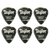Taylor Thermex Confezione Da 6 UltraPicks Black Onyx 1,25 Premium 351 thumbnail 1