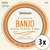 D'Addario EJ61 Banjo 5 Cordes Medium 3x SET thumbnail 1