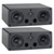 McGrey CS-440 BK 2x 4" HiFi Boekenplank-/Centerluidsprekers zwart 40W RMS paar thumbnail 1