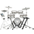 Efnote 3 Style-A E-Drum Kit thumbnail 1