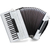 Classic Cantabile 96-Bas Accordeon "Secondo V" Wit G-g'' thumbnail 1