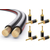 PureLink Luidsprekerkabel met Banaan Holstekker 10m Set thumbnail 1