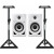 Pioneer DJ DM-40D-BT Monitor da Studio 4" Coppia bianca Set thumbnail 1