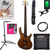 Cort Action PJ E-Bass Walnut Starter Set thumbnail 1