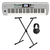 Korg i3 Music Workstation Set Argent thumbnail 1