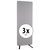 Pronomic DiviRoom-162 GY Cloison 3x Set thumbnail 1