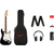 Squier Affinity Series Stratocaster Mustang Micro Pack Black thumbnail 1