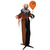 Europalms Halloween animierte Clown Figur mit Luftballon 166cm thumbnail 1