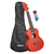 Cascha Konzert Ukulele Linde Rot thumbnail 1