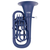 Classic Cantabile KEU-30MB MardiBrass Plastic Bb Euphonium Matte Blue thumbnail 1