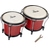 XDrum Bongos Club Weinrot  - Retoure (Zustand: sehr gut) thumbnail 1