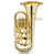 Classic Cantabile KEU-30GD MardiBrass Kunststoff Bb-Euphonium Gold  - Retoure (Zustand: gut) thumbnail 1