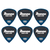 Ibanez PA16MSG-DB Grip Wizard Sand Medium - Confezione da 6 thumbnail 1