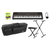 Yamaha PSR-E360 DW Keyboard Dark Walnut Deluxe Set thumbnail 1
