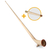 Lechgold Alphorn Natur F 360 cm 3-delig Set incl. Bb-handpijp thumbnail 1