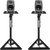 Genelec 8010A Antraciet Stereo Statief Set thumbnail 1
