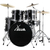 XDrum Semi 22" Standard Batería Midnight Black Set incl. soporte de brazo + platillo Crash thumbnail 1