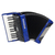 Hohner Bravo II 48 SilentKey Blau thumbnail 1