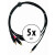 Pronomic Stage J3RC-1,5m Cavo Audio 3,5mm Stereo Jack/Cinch 1,5m nero 5x Set thumbnail 1