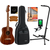 Fender California Standard Redondo Mini Spruce Top Natural Sapele Starter Set thumbnail 1
