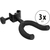 Rocktile GHMS-10 Support Guitare pour Micros 3x Set thumbnail 1