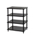 Solidsteel S2-4 HiFi Audio Rack Black thumbnail 1