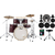 Pearl Export EXX725NBR/C864 Drumkit Satin Scarlet Set Per Principianti thumbnail 1