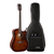 Cort MR500E Brown Burst Set de Guitarra Western con Funda thumbnail 1